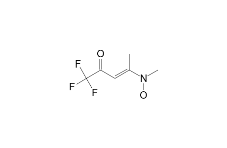 (E)-1,1,1-trifluoro-4-(hydroxy-methylamino)pent-3-en-2-one
