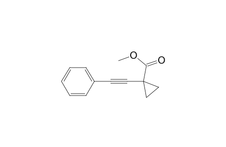 Cyclopropanecarboxylic acid, 1-(phenylethynyl)-, methyl ester