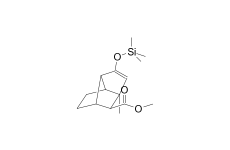 1,4-METHANOPENTALENE-7-CARBOXYLIC ACID, 1,3A,4,5,6,6A-HEXAHYDRO-1-METHYL-3-[(TRIMETHYLSILYL)OXY]-METHYL ESTER