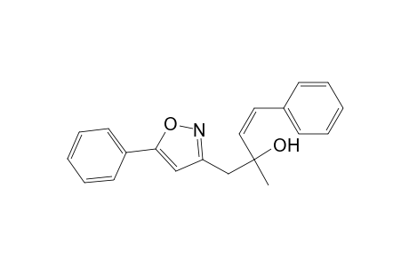 3-(2'-Methyl-2'-hydroxy-4'-phenyl-3'-butenyl)-5-phenylisoxazole