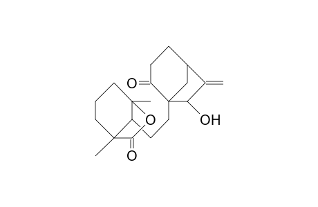 15a-Hydroxy-wedeli-secco-kaurenolde