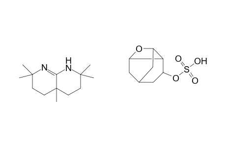 3,3,6,6,9-Pentamethyl-2-azonia-10-azabicyclo[4.4.0]dec-1-ene 6,7-oxybicyclo[2.2.2]oct-2-yl sulfate