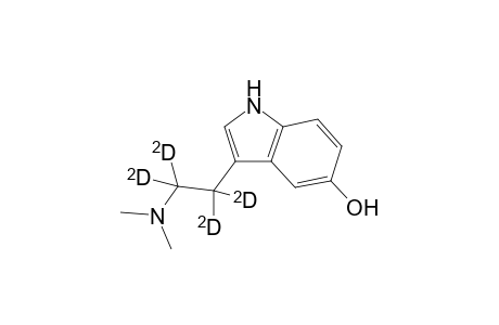 N,N-Dimethyl-5-hydroxy-.alpha.,.alpha.,.beta.,.beta.-D4-tryptamine