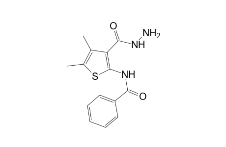 N-[3-(Hydrazinocarbonyl)-4,5-dimethyl-2-thienyl]benzamide
