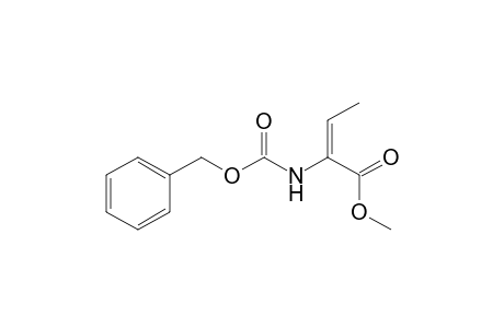 2-Butenoic acid, 2-[[(phenylmethoxy)carbonyl]amino]-, methyl ester, (Z)-