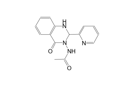 acetamide, N-(1,4-dihydro-4-oxo-2-(2-pyridinyl)-3(2H)-quinazolinyl)-
