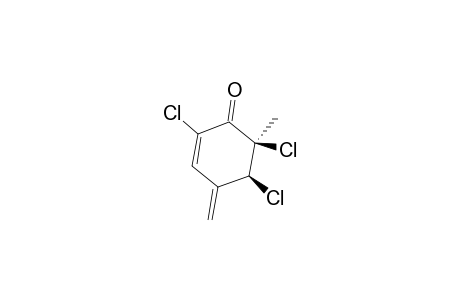 CIS-2,5,6-TRICHLORO-6-METHYL-4-METHYLENECYCLOHEX-2-ENONE