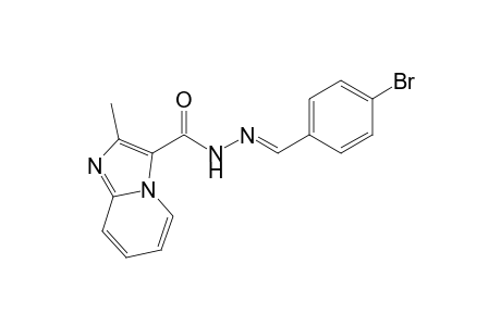(4'-Bromobenzylidene)-2-methyl-imidazo[1,2-a]pyridin-3-carbohydrazide
