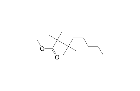 Octanoic acid, 2,2,3,3-tetramethyl-, methyl ester