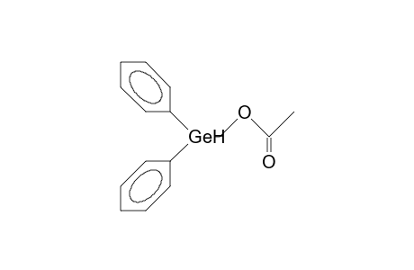 Diphenylgermylmethyl acetate