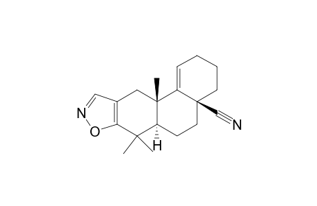 (4aS,6aR,11aS)-7,7,11a-trimethyl-3,4,5,6,6a,11-hexahydro-2H-naphtho[1,2-f][1,2]benzoxazole-4a-carbonitrile