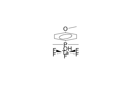 TANTALUM PENTAFLUORIDE-DIMETHYL(PARA-METHOXYPHENYL)PHOSPHINOXIDECOMPLEX