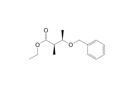 ethyl (2R,3R)-3-benzyloxy-2-methyl-butanoate