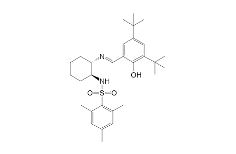 (1S,2S)-2-[N-(2-Hydroxy-3,5-bis(tert-butyl)benzylidene)amino]-1-[N-(2,4,6-trimethylphenylsulfonyl)amino]cyclohexane