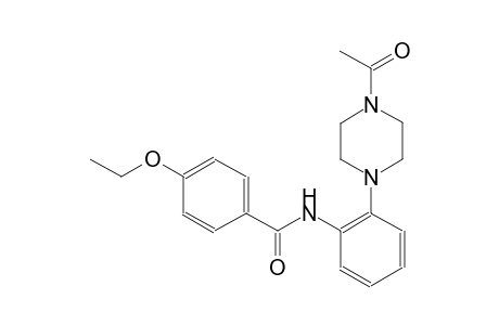 N-[2-(4-acetyl-1-piperazinyl)phenyl]-4-ethoxybenzamide