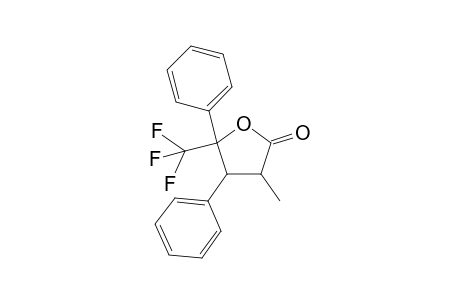 3-Methyl-4,5-diphenyl-5-(trifluoromethyl)tetrahydrofuran-2-one