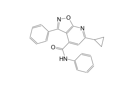 isoxazolo[5,4-b]pyridine-4-carboxamide, 6-cyclopropyl-N,3-diphenyl-