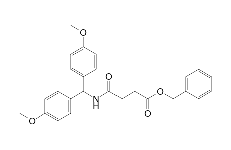 Benzyl N-(4,4'-Dimethoxybenzhydryl)succinamate