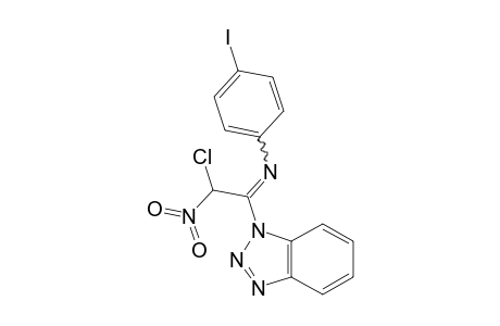 1-(1H-Benzotriazol-1-yl)-2-chloro-1-[(4-iodophenyl)imino]-2-nitroethane