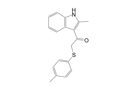 1-(2-methyl-1H-indol-3-yl)-2-[(4-methylphenyl)sulfanyl]ethanone