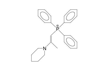 2-Piperidino-1-triphenylphosphonium-prop-1-ene cation