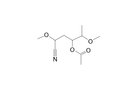 4-O-Acetyl-2,5-di-O-methyl-3,6-dideoxy-d-gluconitrile