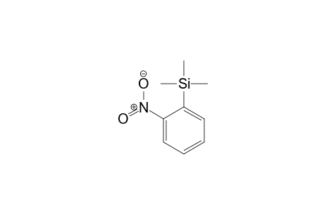 Phenyltrimethylsilane, o-nitro-,