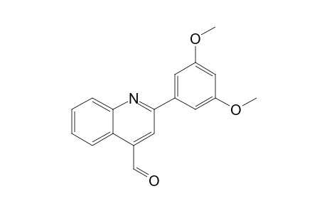 2-(3,5-Dimethoxyphenyl)quinoline-4-carbaldehyde