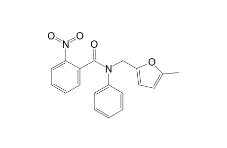 N-Phenyl-N-[(5-methyl-2-fury)methyl]-2-nitrobenzamide