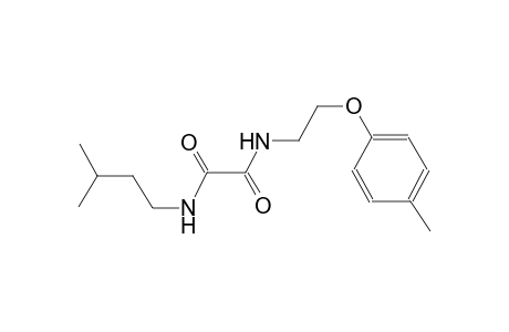 N~1~-isopentyl-N~2~-[2-(4-methylphenoxy)ethyl]ethanediamide