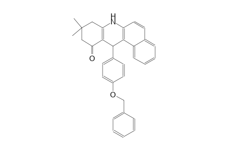 12-[4-(benzyloxy)phenyl]-9,9-dimethyl-8,9,10,12-tetrahydrobenzo[a]acridin-11(7H)-one