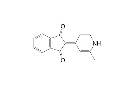 2-(2-methyl-4(1H)-pyridylidene)-1,3-indandion