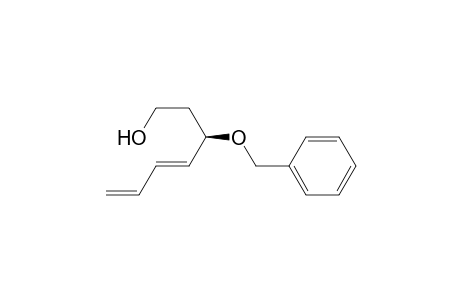 (3R,4E)-3-benzoxyhepta-4,6-dien-1-ol