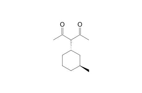 3-[(1S,3S)-3-methylcyclohexyl]pentane-2,4-dione