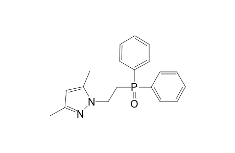 1-[2-(Diphenyl-phosphinoyl)-ethyl]-3,5-dimethyl-1H-pyrazole