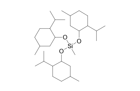 Tris[(2-isopropyl-5-methylcyclohexyl)oxy](methyl)silane
