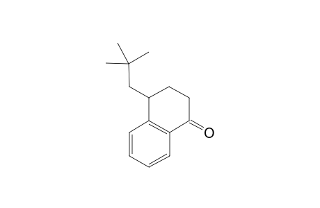 4-(2,2-Dimethylpropyl)-3,4-dihydro-1(2H)-naphyhalenone