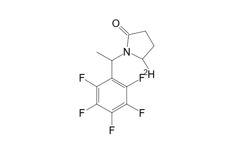 N-[(+/-)-1'-(PENTAFLUOROPHENYL)-ETHYL]-[5-(2)H(1)]-PYRROLIDIN-2-ONE