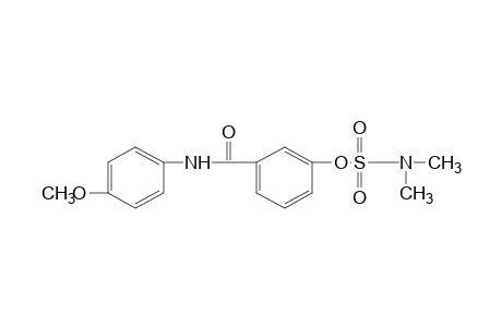 3-HYDROXY-p-BENZANISIDIDE, DIMETHYLSULFAMATE (ESTER)