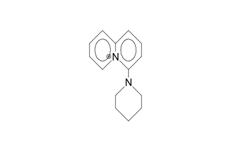 4-Piperidino-quinolizinium cation