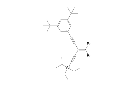 3-(Dibromomethylidene)-1-[3,5-di(tert-butyl)phenyl]-5-(triisopropylsilyl)penta-1,4-diyne
