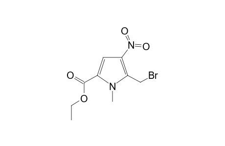 5-(bromomethyl)-1-methyl-4-nitro-pyrrole-2-carboxylic acid ethyl ester