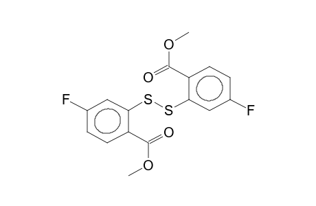 DIMETHYL 2,2'-DITHIOBIS(4-FLUOROBENZOATE)