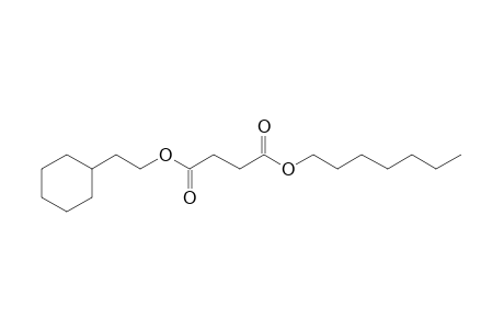 Succinic acid, 2-cyclohexylethyl heptyl ester