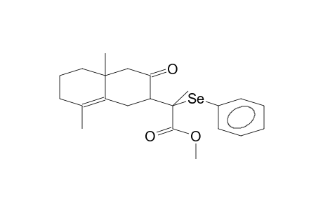 (11S)-8-Oxo-11-phenylseleno-7aH-eudesm-4-en-12-oic acid, methyl ester