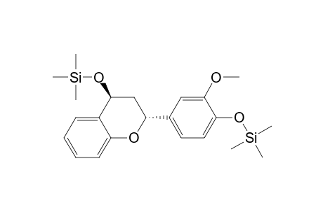 Silane, [[3,4-dihydro-2-[3-methoxy-4-[(trimethylsilyl)oxy]phenyl]-2H-1-benzop yran-4-yl]oxy]trimethyl-, trans-