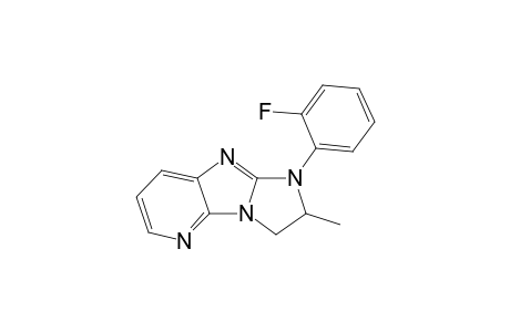 1-(o-Fluorophenyl)-2-methyl-2,3-dihydro-1H-imidazo[2',3' : 2,3]imidazo[4,5-b]pyridine