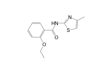 2-ethoxy-N-(4-methyl-1,3-thiazol-2-yl)benzamide