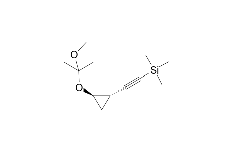 (S,R)-2-(2-Methoxypropyl-2-oxy)-1-(trimethylsilylethynyl)cyclopropane