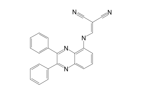 2-[(2,3-DIPHENYLQUINOXALIN-5-YLAMINO)-METHYLENE]-MALONONITRILE